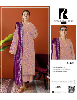 3 pcs women's unstitched... 2