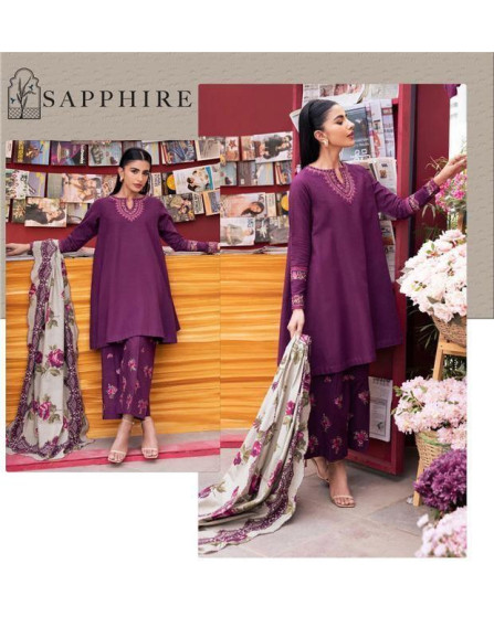 3 pcs women's Dhanak 