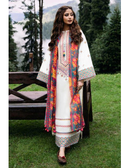  unstitched embroidered dress 