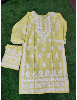 2 Pcs Women's Stitched... 2