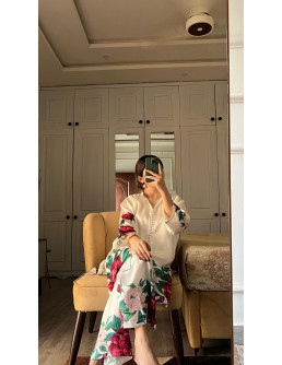 2 Pcs Women's Stitched...