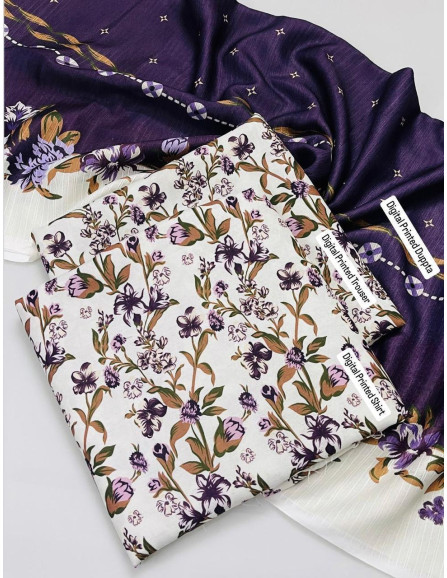 Elegant painted karandi dress 