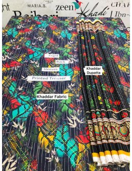 Women's khaddar suit  2