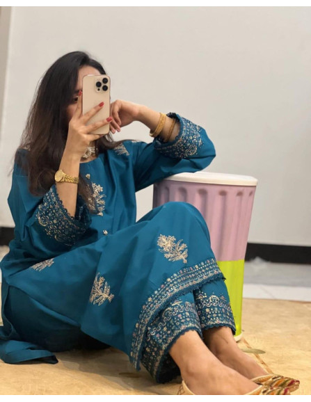 Women 2 peice linen suit