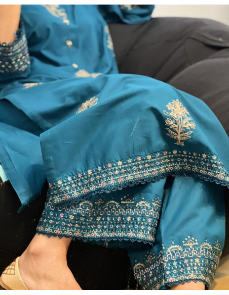 Women 2 peice linen suit