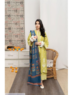 3 Pce Women's Unstiched...