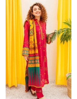 3 Pcs Women's Unstitched... 2