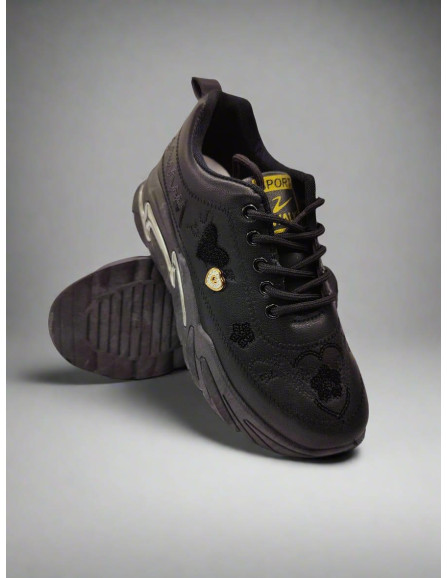 Women's Leather Casual Sneakers