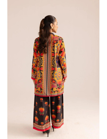 Stylish printed shirt and trouser 2 PCS
