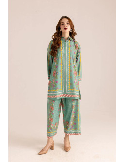 Printed two piece shirt and... 2