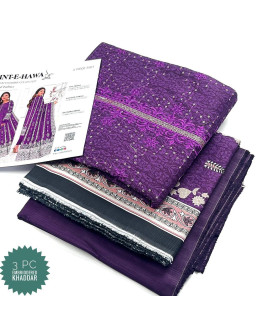 3 pcs women's unstitched... 2