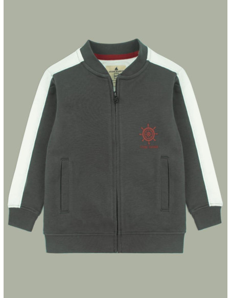 Unisex Fleece Zipper for Kids - 1 Pc