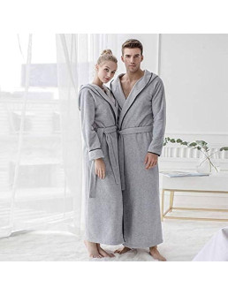 Cozy Terry Cotton Bathrobe...