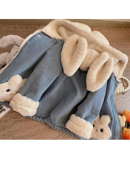 1 Pc Stylish Denim Jacket For Kids