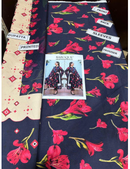 3 Pcs Women's Unstitched... 2