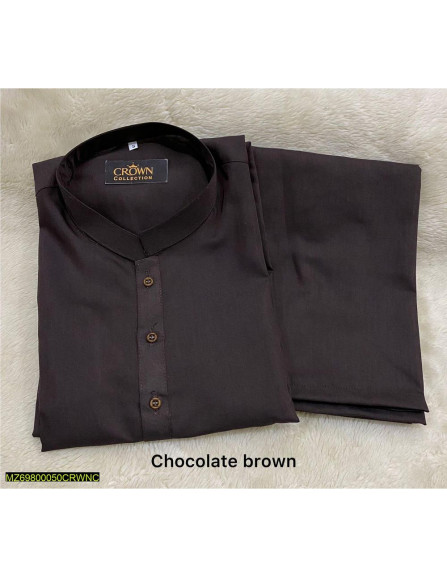 2 Pcs Men's Stitched Wash And Wear...