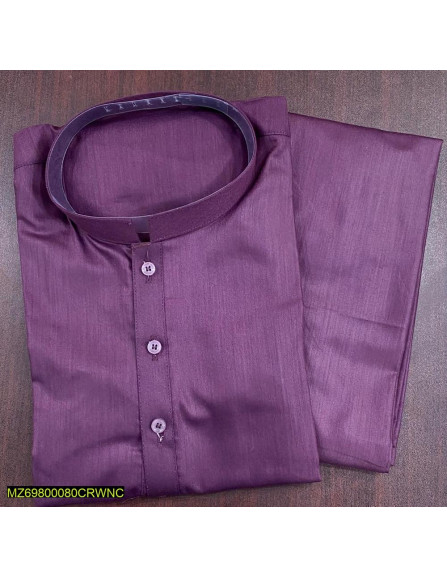 2 Pcs Men's Stitched Wash And Wear...