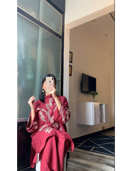 Stylish printed shirt and trouser