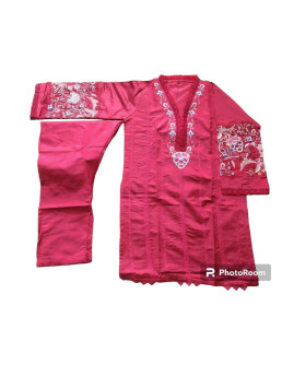 2 Pcs Women's Stitched...