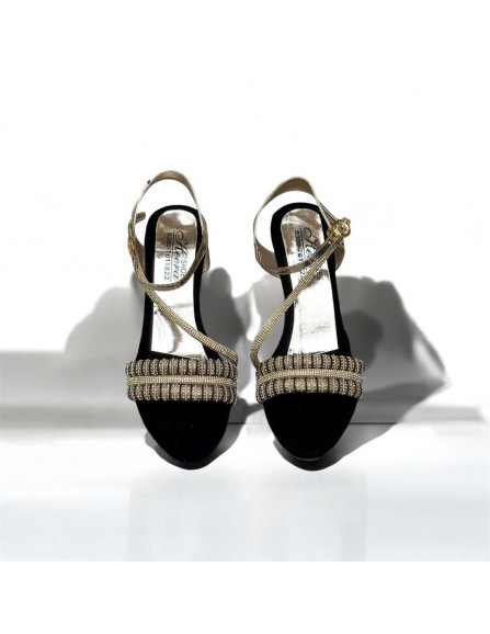 Women's Synthetic Velvet Fancy Wedge...