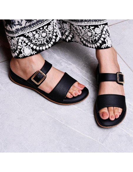 Women's Synthetic Leather Medicated Soft Chappal