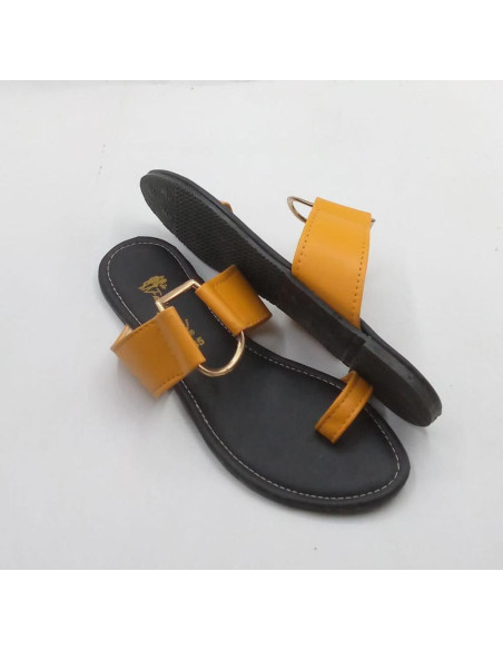 Women's Rexine Plain Flats