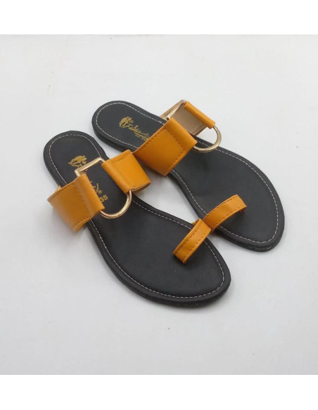 Women's Rexine Plain Flats