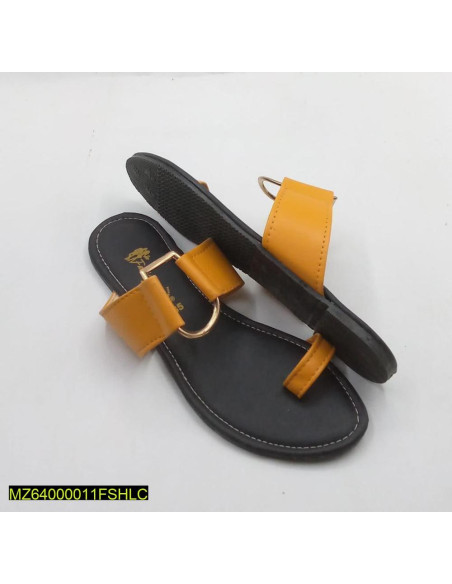 Women's Rexine Plain Flats