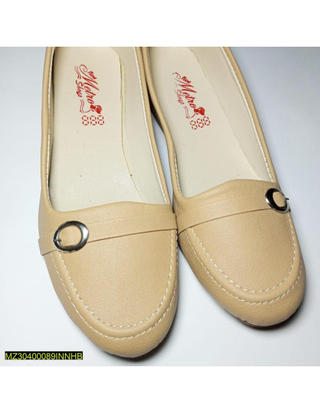 Women's Round Skin Pumps