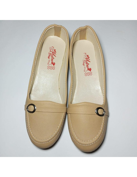 Women's Round Skin Pumps