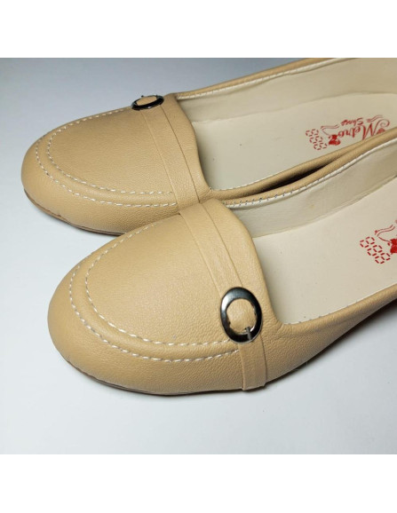 Women's Round Skin Pumps