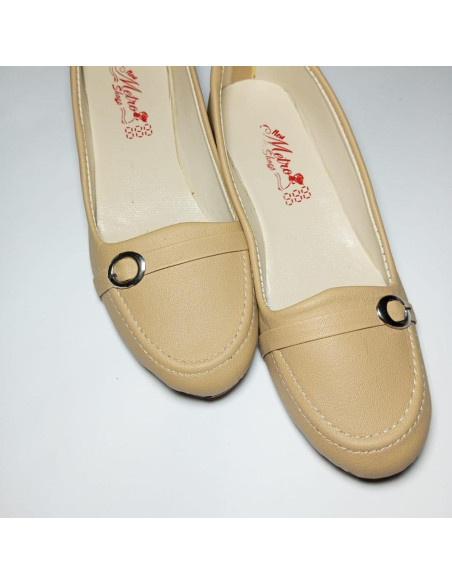 Women's Round Skin Pumps