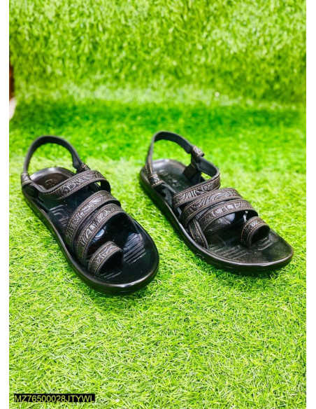 Men's PU Leather Casual Sandals