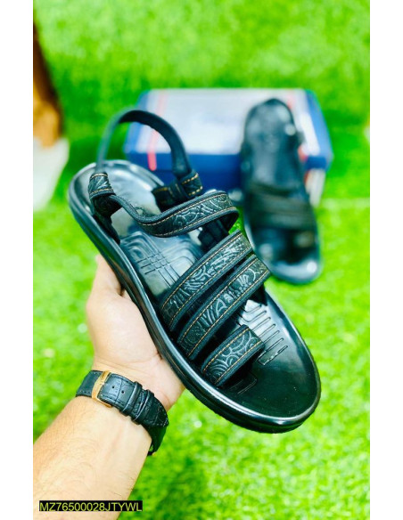 Men's PU Leather Casual Sandals