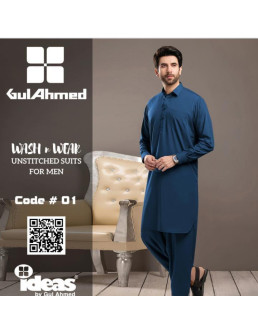 Men's Unstitched Wash And...