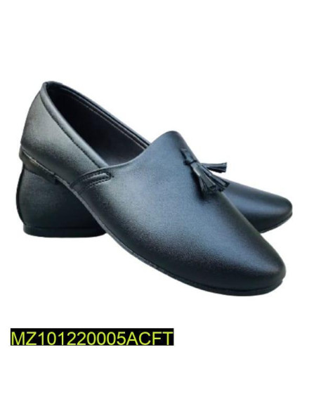 Men's Synthetic Leather Plain Khussa