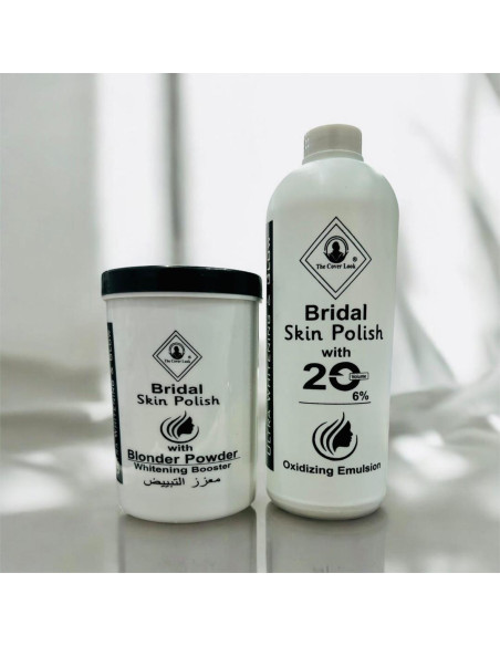 Whitening and brightening skin polisher 1500ml set of 3 PCs for all skin type