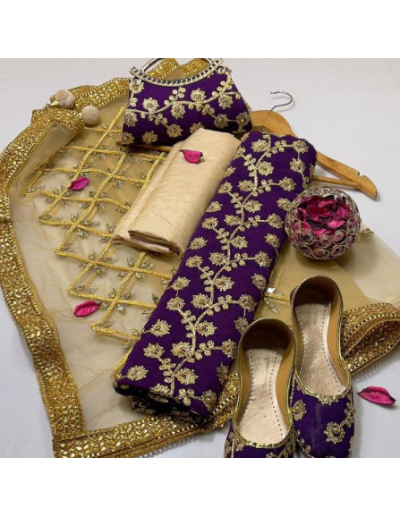 Women's crinkle fancy suit