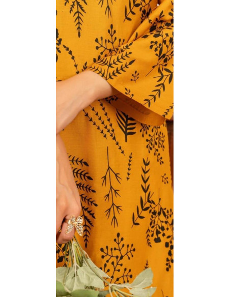 Stylish Women's Stitched Shirt And Trouser Set - 2 Pcs 