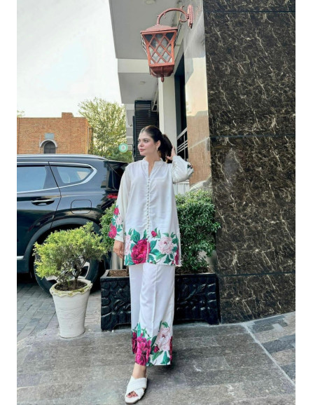 Stylish Women's Stitched Shirt And...