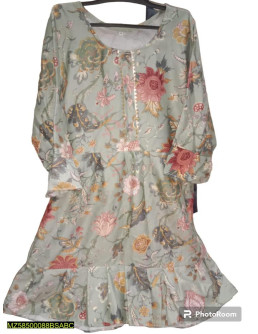 1 Pc Women's Stitched Katan...