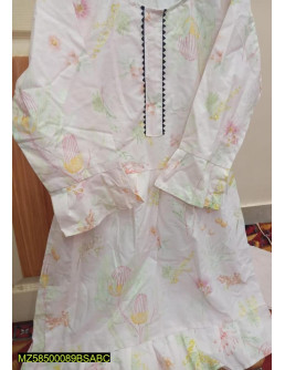 1 Pc Women's Stitched Katan...