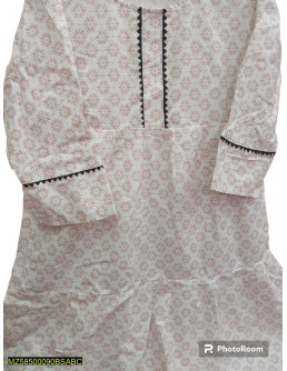 1 Pc Women's Stitched Katan...