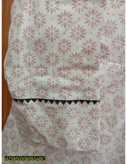 1 Pc Women's Stitched Katan Silk...