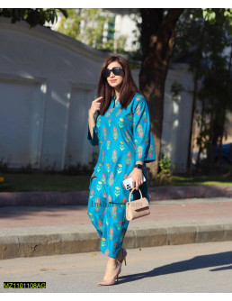 2 Pcs Women's Stitched...