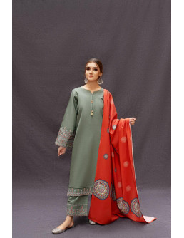 3 Pcs Women's Unstitched...