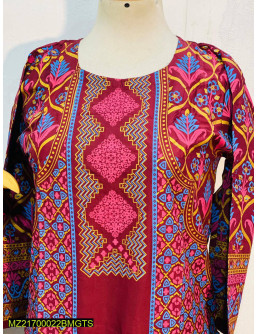 3D Block Print 2 Pcs Linen... 2