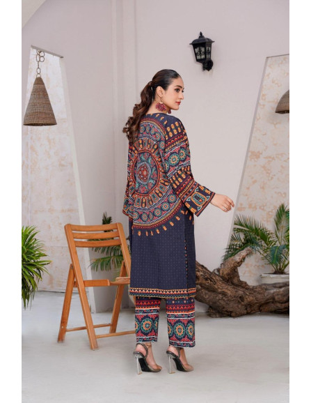 Women's Stitched Printed Shirt and...