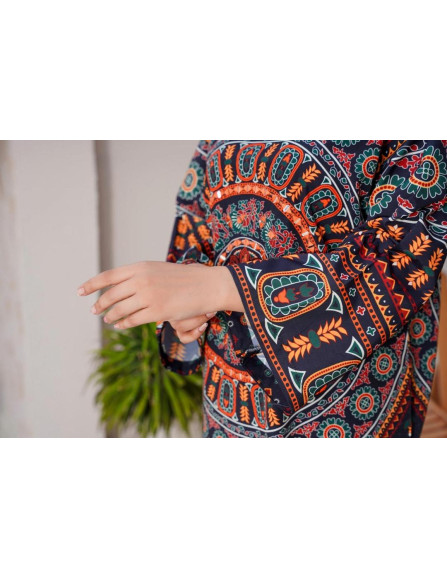 Women's Stitched Printed Shirt and...