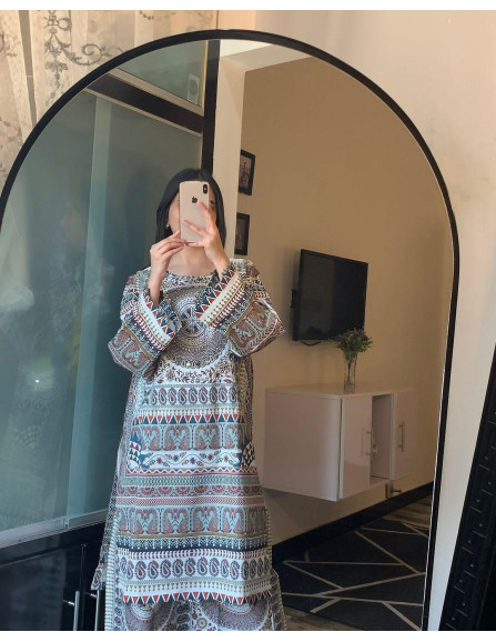 Stylish Women's Stitched Printed...